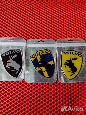 Шильдик на Volvo