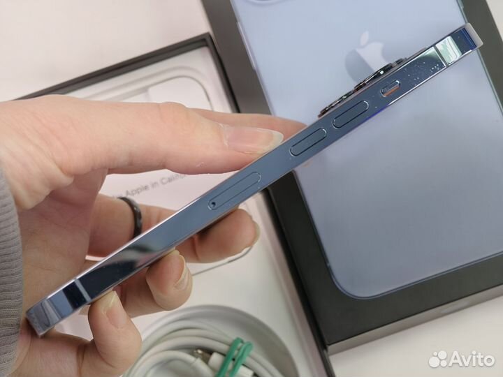 АКБ 87, с коробкой iPhone 13 Pro 256Gb sim+esim