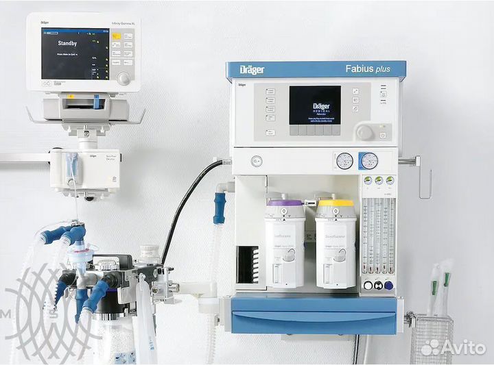 Draeger Fabius Plus XL Наркозный аппарат