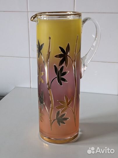 Кувшин и 6 стаканов СССР