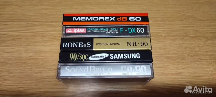 Аудиокассеты запечатанные