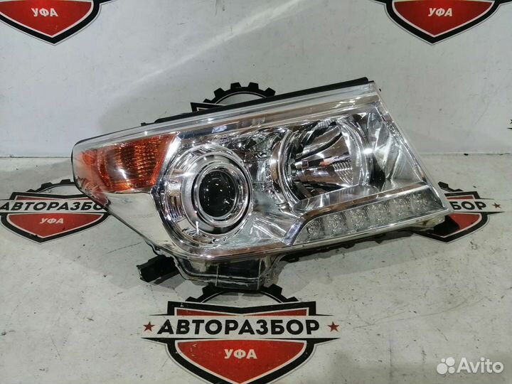 Фара прав toyota land cruiser Б/У 200 12-15 ксен