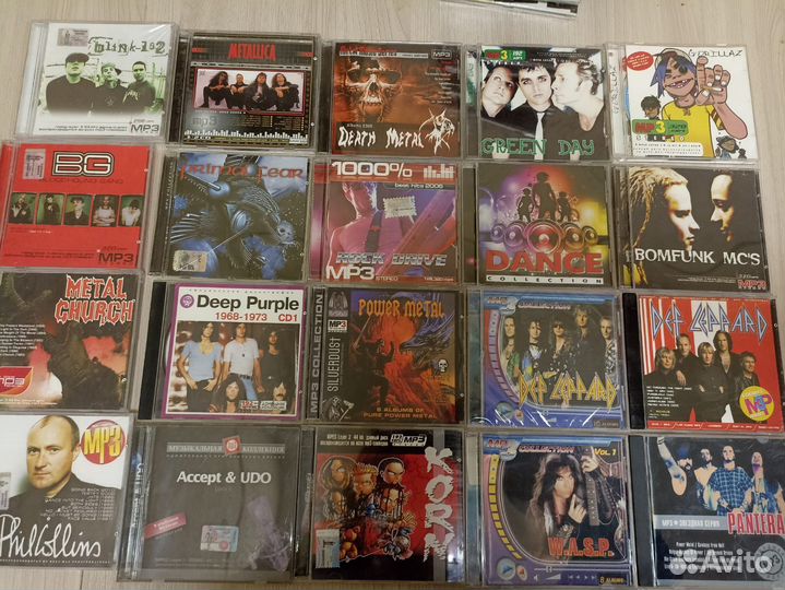 Диски с хард роком, металлом, альтернативой в мр3