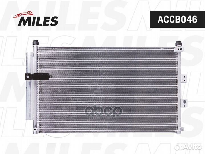 Конденсер honda civic 1.3Hybrid/1.6/1.8 05- ACC