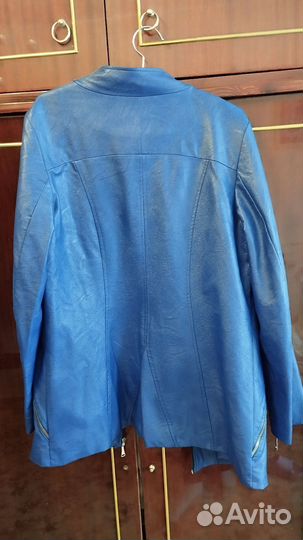 Куртка кожаная женская 48 50