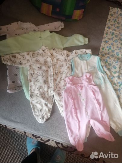 Детские вещи пакетом на девочку от 0 до 5 мес