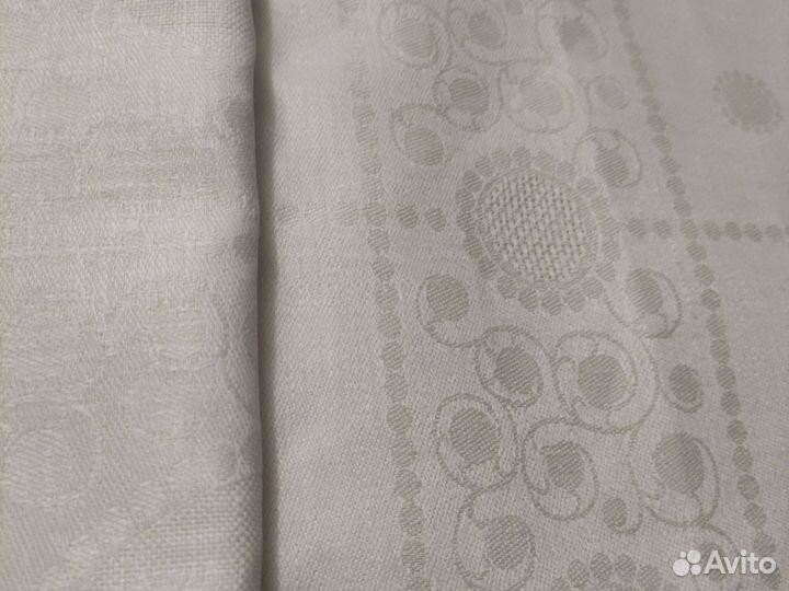 Скатерть льняная. СССР