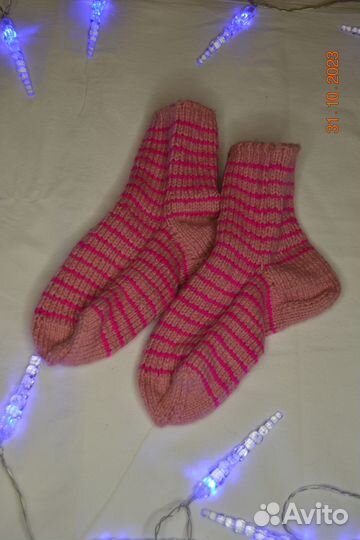 Носки вязаные ручной работы