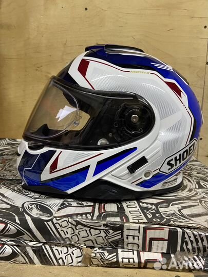 Продам шлем shoei neotec с Sena mesh размер S