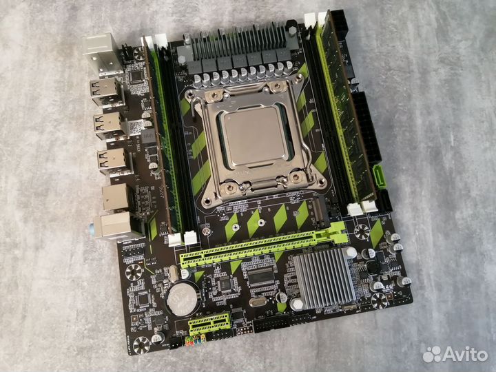 Комплект X79 xeon E5-2650v2 + Atermiter X79 + 16gb