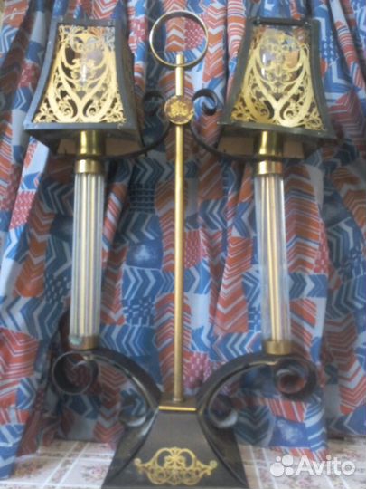 Светильники Фонари и Бра Керамика Медь СССР 3 вида