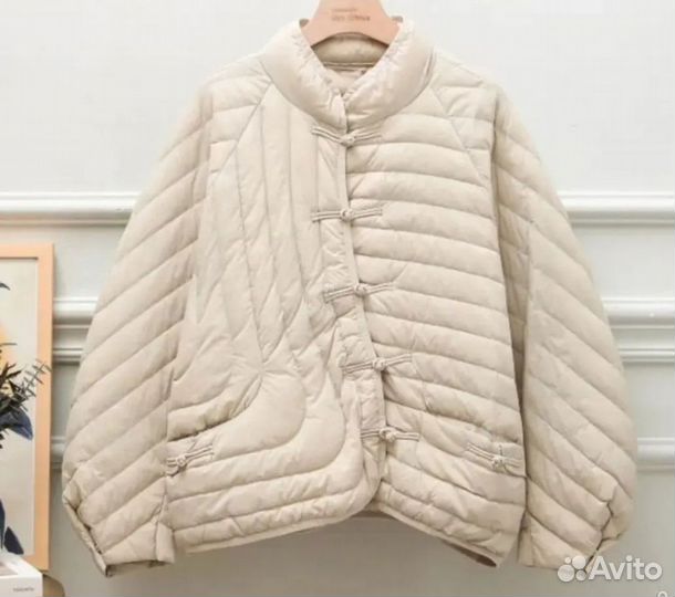 Куртка демисезонная женская оверсайз