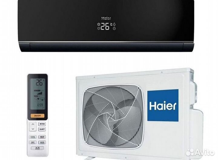 Сплит система с установкой