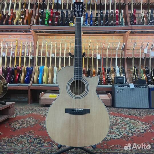 Акустическая гитара Takavood T20GAC Grand Auditorium Natural