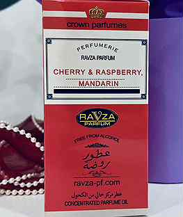 Масляные духи Z&R Cherry, Raspberry, Mandarin