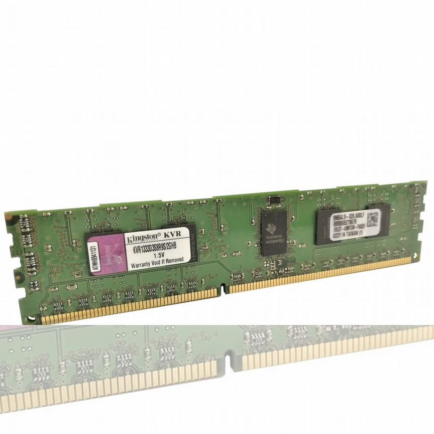 [KVR1333D3S8R9S/2GHB] Оперативная Память Kingston Kvr1333d3s8r9s/2ghb