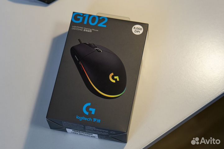 Игровая мышь logitech g102