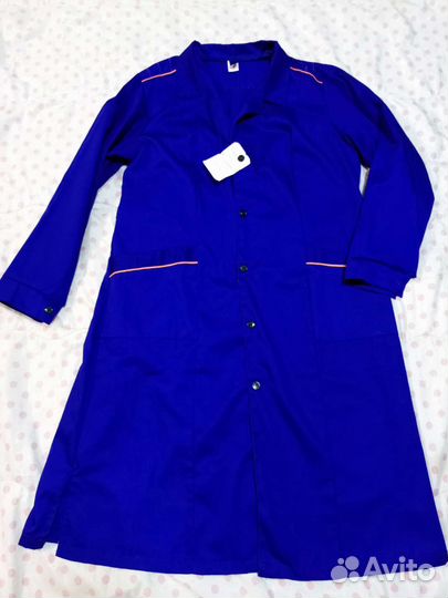 Халат рабочий новый 60 62