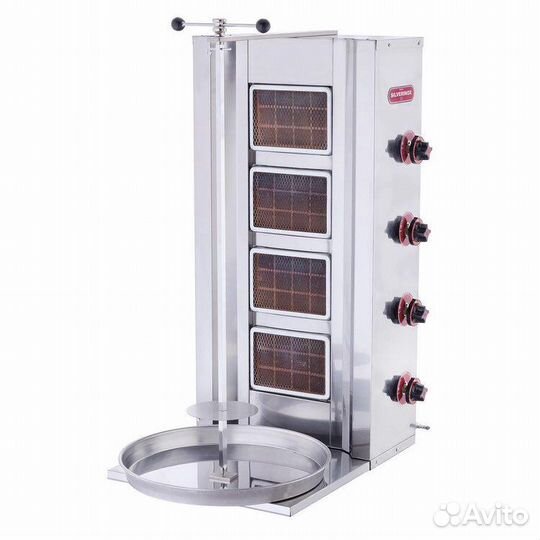 Гриль для шаурмы silver