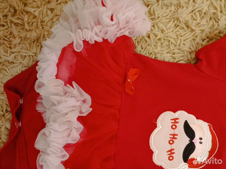 Новогоднее платье - боди