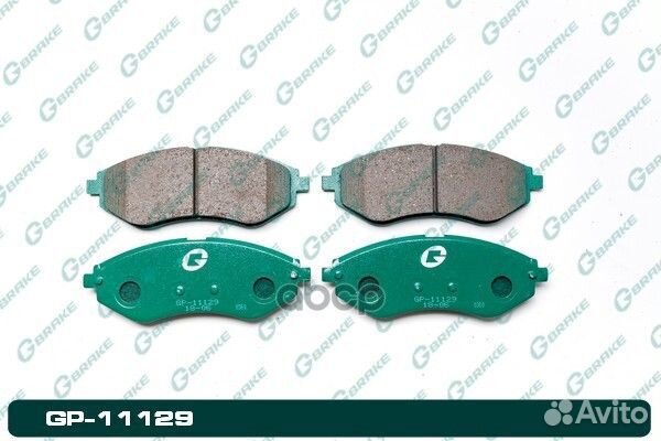 Колодки тормозные G-brake GP-11129 GP-11129
