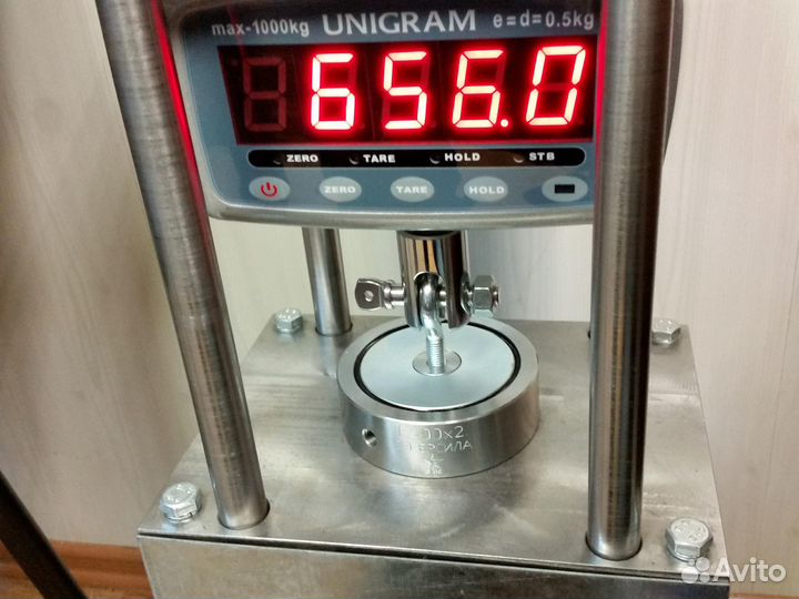 Поисковый магнит двухсторонний F400x2