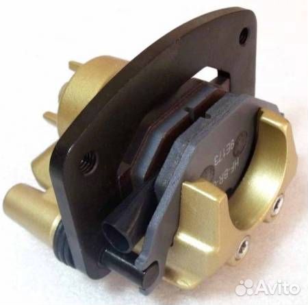 Суппорт дискового тормоза, в сборе, левый