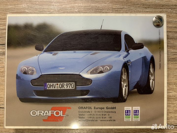 Веер с палитрой Oracal