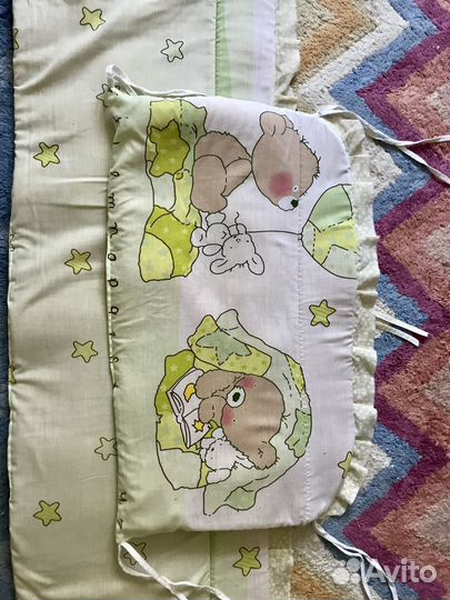 Бортики для кроватки