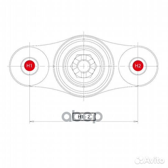 Опора шаровая hyundai sonata NF 04/grandeur