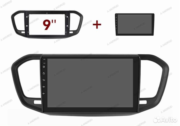 Автомагнитола для LADA Vesta NG 2023 В наличии