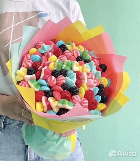 Букет из мармелада на заказ