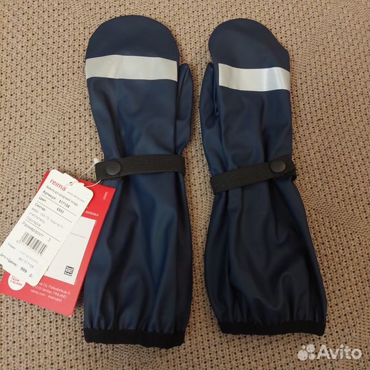 Варежки резиновые непромокаемые reima 3