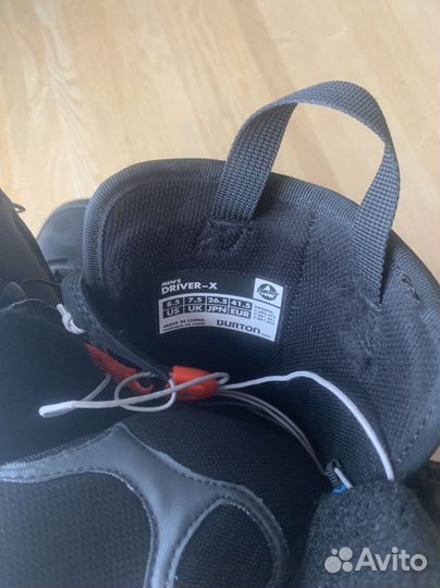 Сноубордические ботинки burton driver-x 41,5