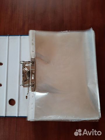 Файл-вкладыш для хранения бумаг в папках формата А