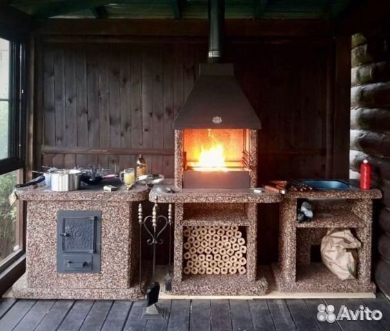 Модульные печи барбекю, гриль, мангал