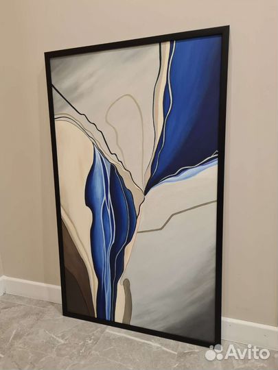 Интерьерная картина абстракция 100х60