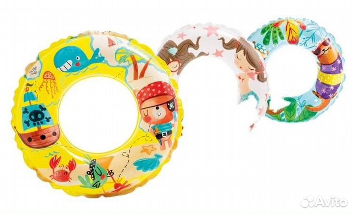 Круг плавательный детский для плавания и купания