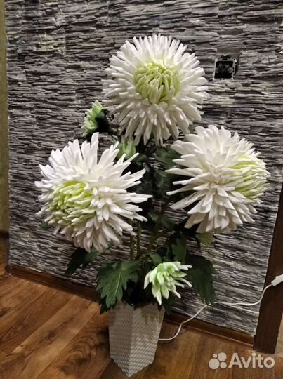 Цветы из изолона ростовые