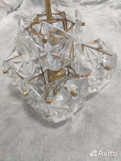 Люстра хрусталь СССР