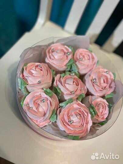 Зефирные цветы, зефир, зефирные букеты