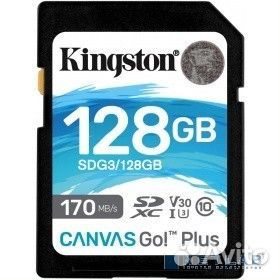SecureDigital 128Gb Kingston Canvas Go Plus sdxc U