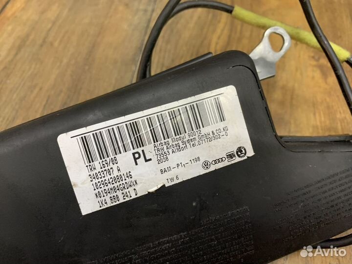 Seat Leon (1P) Подушка безопасности боковая LH