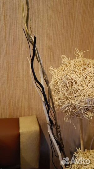 Ваза с сухоцветами