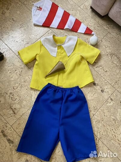 Костюм Буратино, Незнайки, пожарника