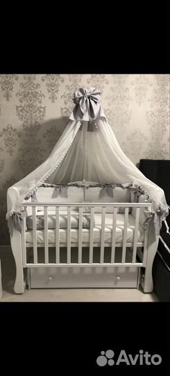 Бортики в детскую кроватку