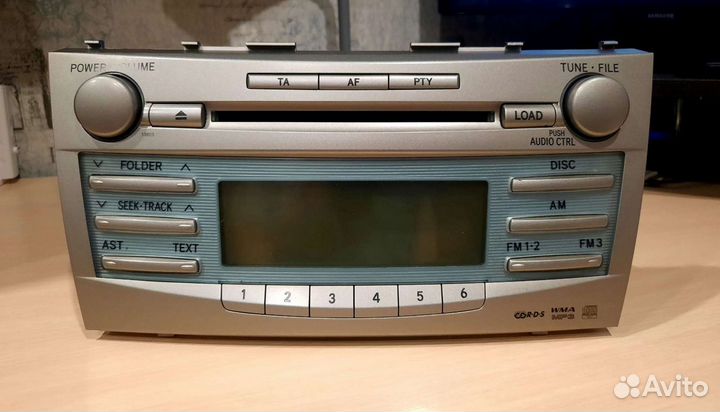 Штатная магнитола Toyota Camry acv40