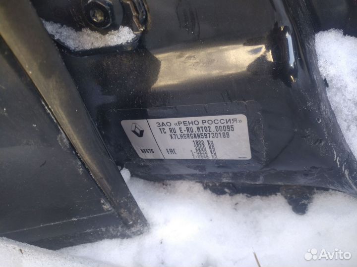 Renault Duster 1.6 МТ, 2018, 42 000 км