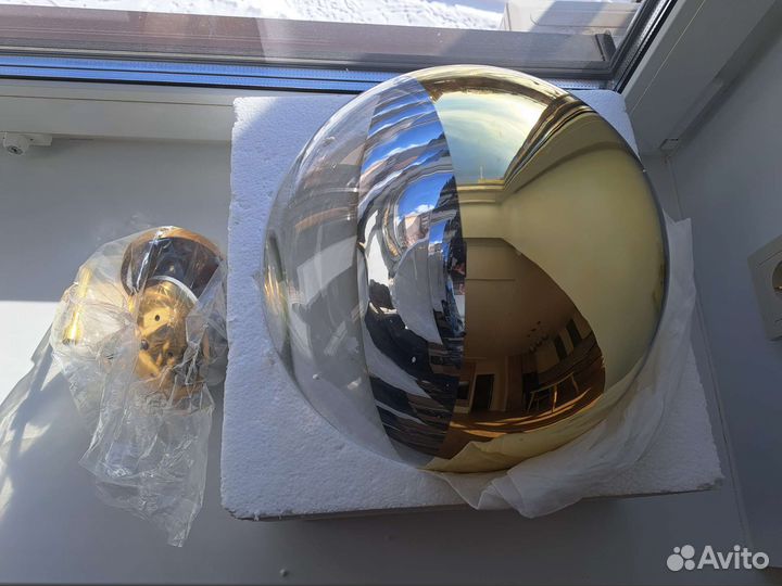 Светильник потолочный подвесной шар 30 см