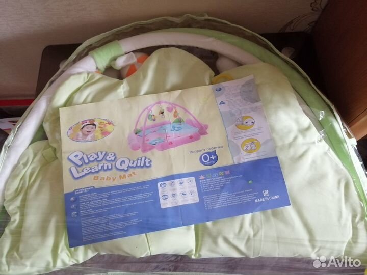 Продам бу детский развивающий мягкий коврик